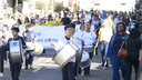 Hasteamento das Bandeiras e Desfile Cívico reuniram moradores na Avenida Rui Barbosa em uma manhã de celebração e civismo