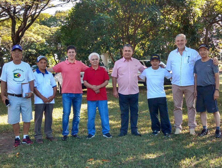 Alexandre Cachorrão e Carlos Binato participam do "Undokai" em Assis Alexandre Cachorrão e Carlos Binato participam do "Undokai" em Assis