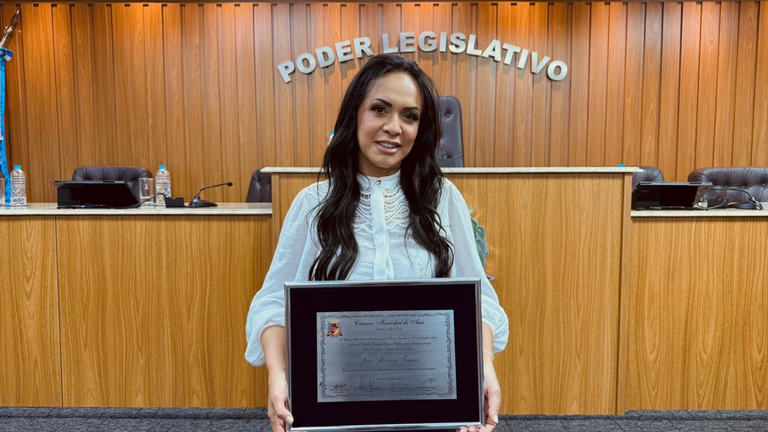 Câmara celebra trajetória inspiradora de Joice Moreira Franco, com ‘Título de Cidadã Assisense’