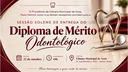 A solenidade será realizada no dia 27 de outubro, às 19h, com entrada aberta ao público