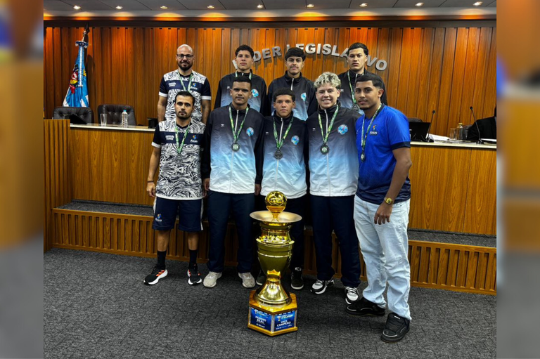 Moção de Aplausos celebra equipe de futsal de Assis, vice-campeã da Copa CIVAP 2025