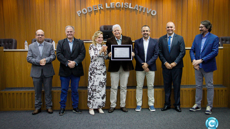 Câmara homenageia Clóvis Gomes Nogueira, mais novo Cidadão Benemérito de Assis Câmara homenageia Clóvis Gomes Nogueira, mais novo Cidadão Benemérito de Assis