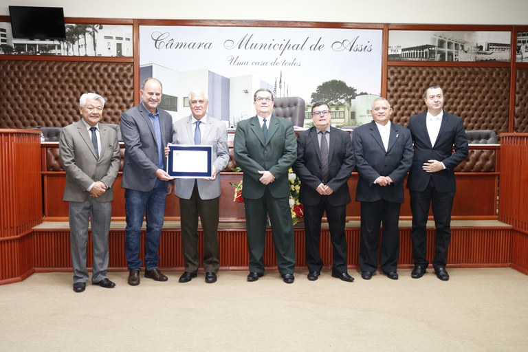 Câmara Municipal entrega Título Honorífico de Cidadão Assisense ao Senhor Ronaldo Fernandes Câmara Municipal entrega Título Honorífico de Cidadão Assisense ao Senhor Ronaldo Fernandes