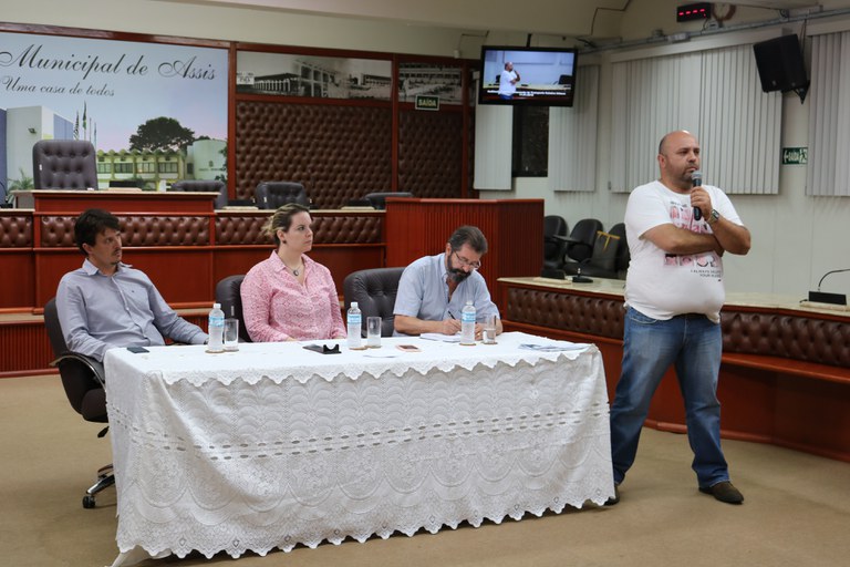 Câmara Municipal recebe Audiência Pública Câmara Municipal recebe Audiência Pública