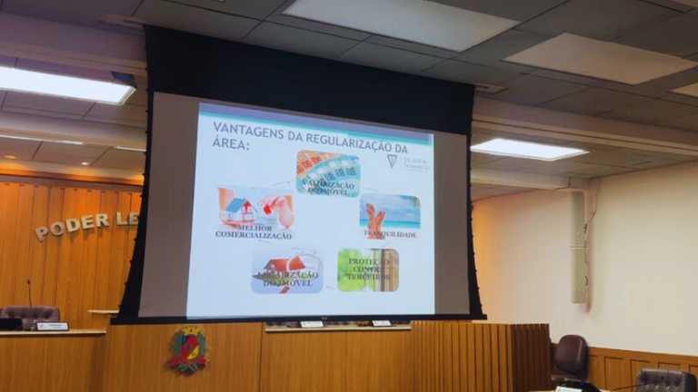 Câmara realiza palestra sobre Regularização Fundiária Rural e esclarece dúvidas de moradores Câmara realiza palestra sobre Regularização Fundiária Rural e esclarece dúvidas de moradores