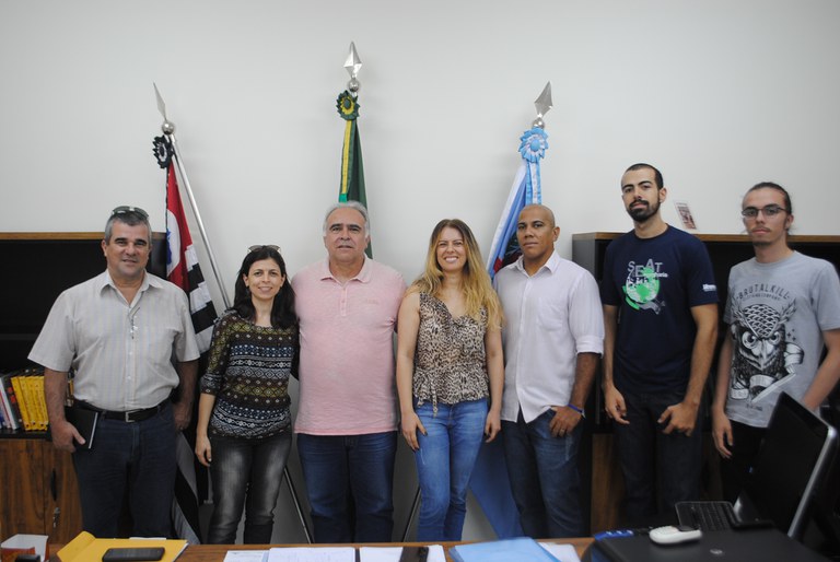 Câmara recebe visita do legislativo de Marília Câmara recebe visita do legislativo de Marília
