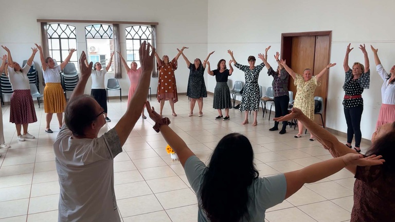 Atividade realizada nesta sexta-feira, 2 de outubro, contou com participantes das ações da Secretaria de Cultura