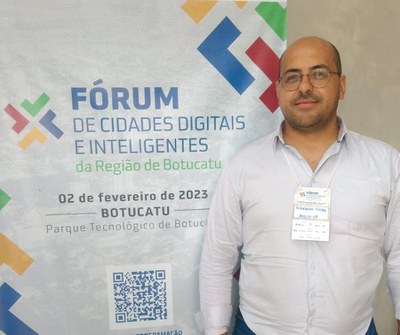 Fernando Vieira marca presença em Fórum de Cidades Digitais e Inteligentes