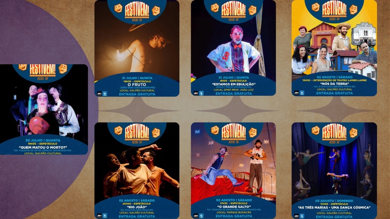 FESTIVEM movimenta Assis com programação gratuita de artes cênicas FESTIVEM movimenta Assis com programação gratuita de artes cênicas