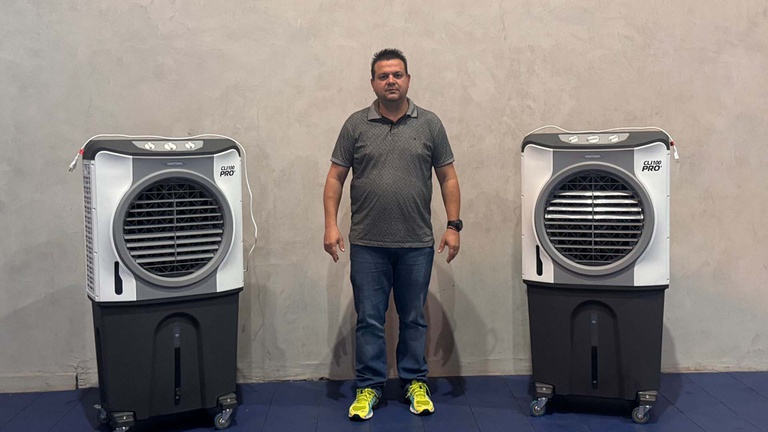 Ginásio Jairão ganha climatizadores para atletas do karatê após pedido do vereador Paulo Paçoca Ginásio Jairão ganha climatizadores para atletas do karatê após pedido do vereador Paulo Paçoca