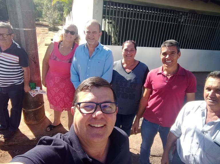 Gordinho da Farmácia visita bairro Santa Amélia Gordinho da Farmácia visita bairro Santa Amélia