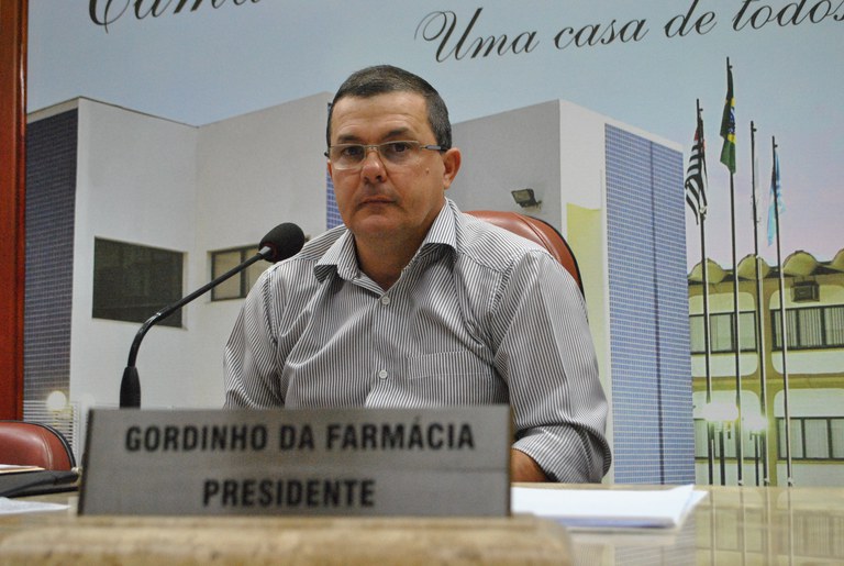 Gordinho define pauta para a primeira Sessão Ordinária do ano Gordinho define pauta para a primeira Sessão Ordinária do ano