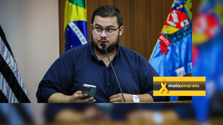 Maio Amarelo: parlamentar destaca importância da campanha e defende mudança de postura no trânsito Maio Amarelo: parlamentar destaca importância da campanha e defende mudança de postura no trânsito