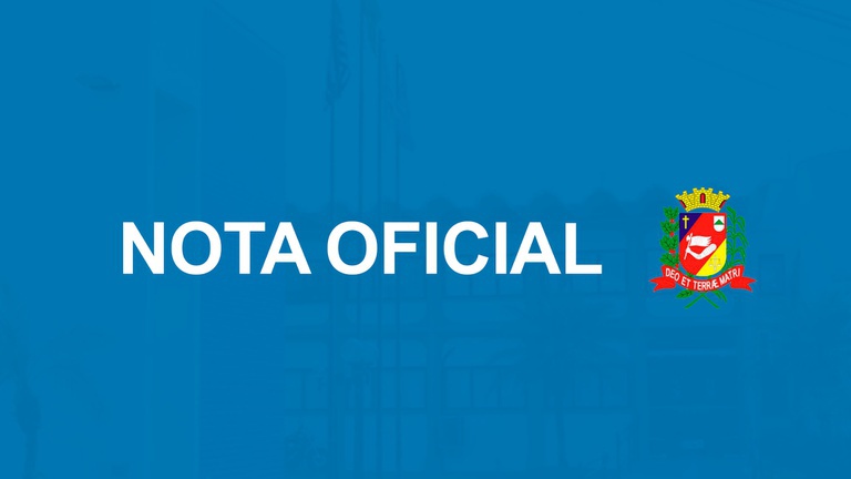NOTA OFICIAL: Reunião da Câmara Municipal com a Prefeita será remarcada