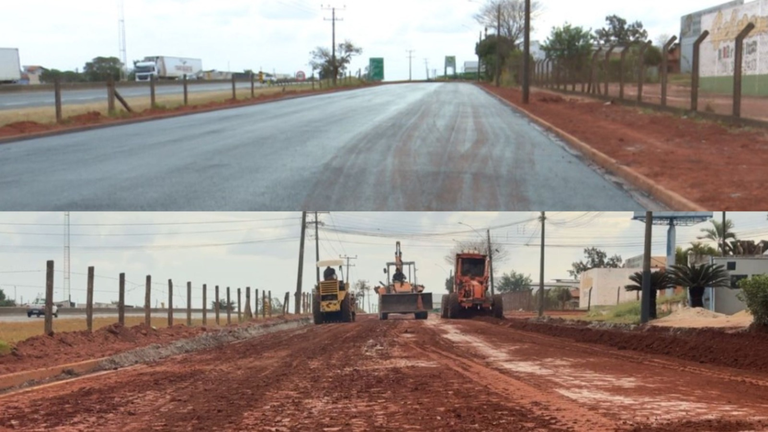 Obras de asfalto no CDA recebem investimento de R$ 22 milhões Obras de asfalto no CDA recebem investimento de R$ 22 milhões