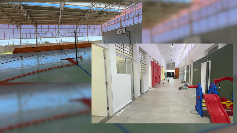 Obras de creche e escola no bairro Nossa Senhora de Fátima estão na fase final