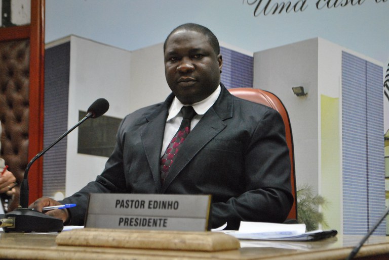 Pastor Edinho divulga pauta da próxima sessão na Câmara Pastor Edinho divulga pauta da próxima sessão na Câmara