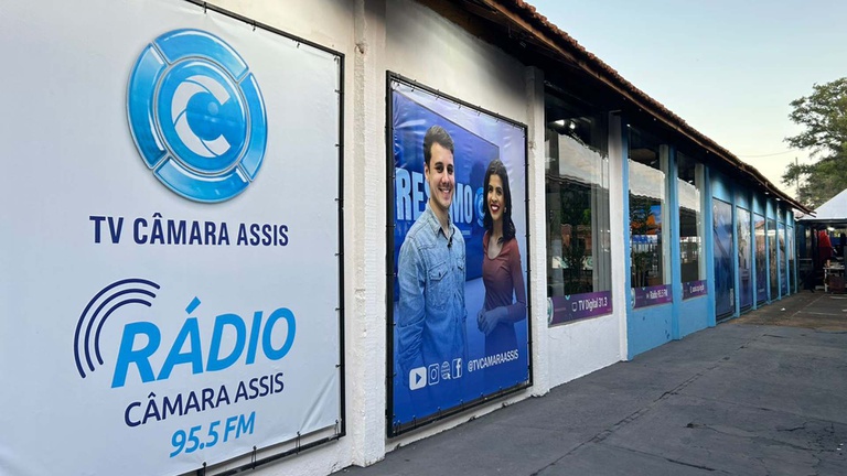 Pelo terceiro ano, TV Câmara Assis marca presença na FICAR com estande e cobertura especial