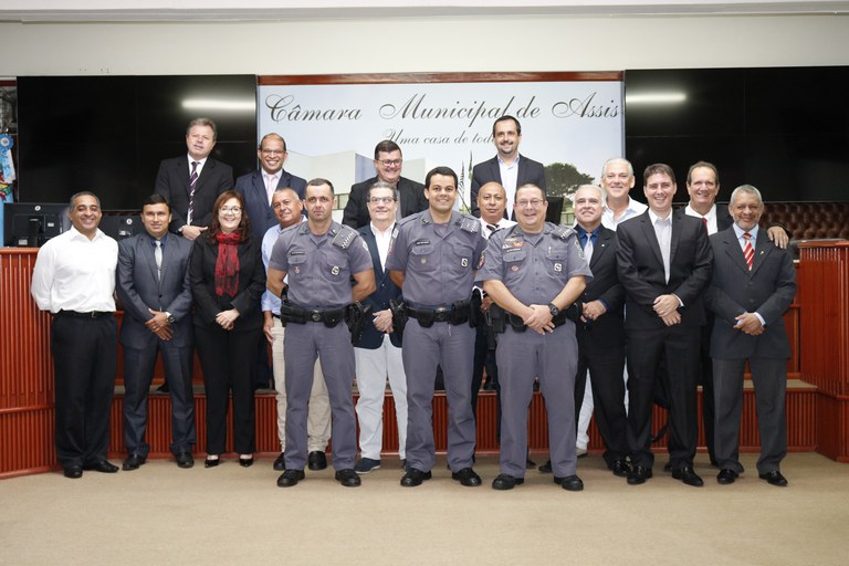 Polícia Militar participa da Sessão desta segunda Polícia Militar participa da Sessão desta segunda
