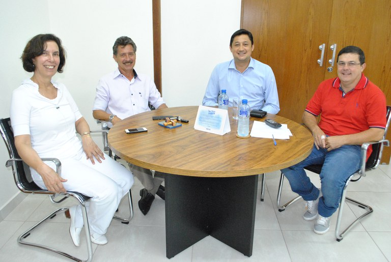 Prefeito faz primeira visita ao presidente da Câmara Prefeito faz primeira visita ao presidente da Câmara