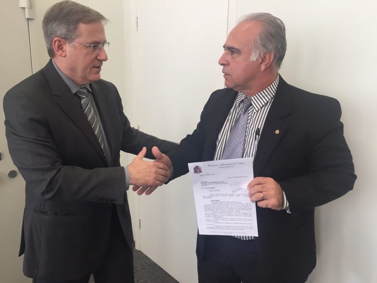 Presidente da Câmara de Assis tem audiência com Secretário de Segurança Pública Presidente da Câmara de Assis tem audiência com Secretário de Segurança Pública