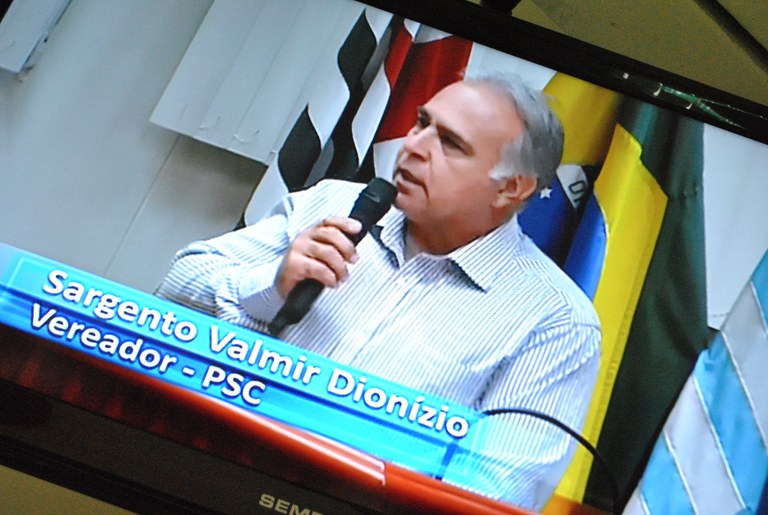 Sargento Valmir tem aprovado dois Projetos na sessão desta segunda, dia 22 Sargento Valmir tem aprovado dois Projetos na sessão desta segunda, dia 22