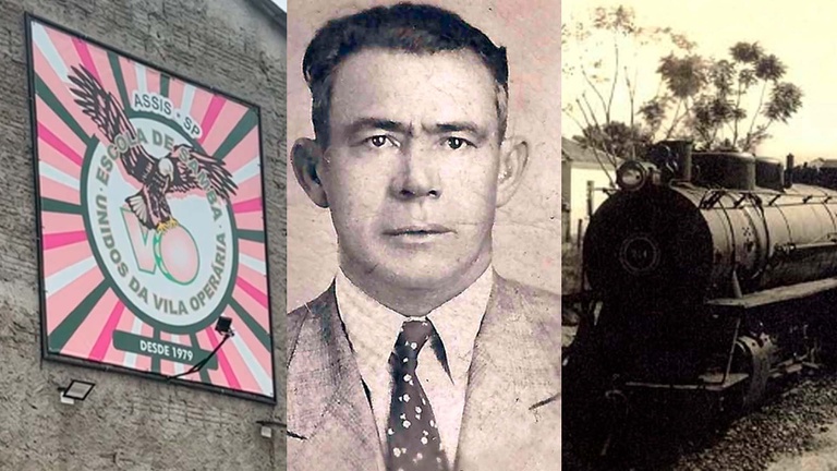 Agremiação completa 46 anos com enredo inspirado na trajetória dos trabalhadores da antiga ferrovia