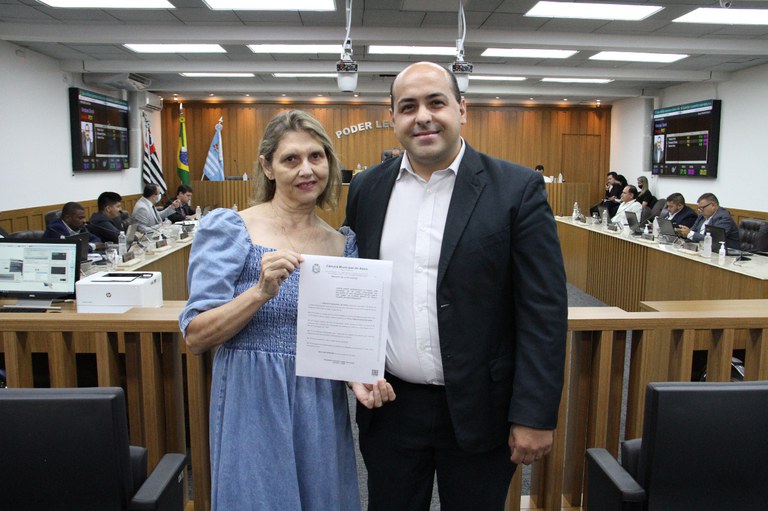 Vereador Fernando Vieira tem projeto aprovado no plenário