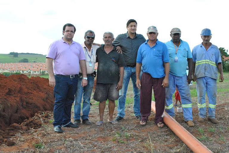 Vereador Professor Thiago visita em Obras na Prudenciana Vereador Professor Thiago visita em Obras na Prudenciana