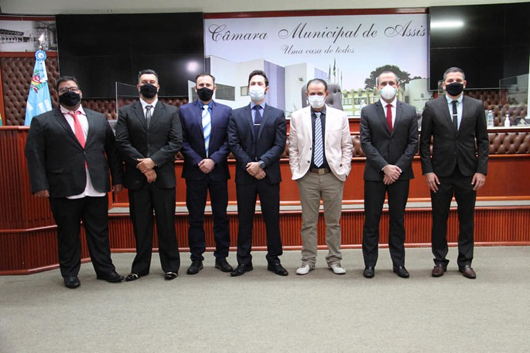 Vereadores da Região de Assis tomam posse como membros do Parlamento da UVESP Vereadores da Região de Assis tomam posse como membros do Parlamento da UVESP
