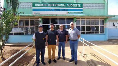 Vereadores fiscalizam condições do Pronto Atendimento Maria Isabel