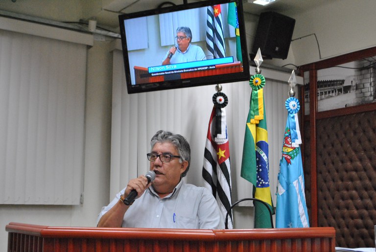 Vereadores ouvem representante da APEOESP e decidem apoio às manifestações Vereadores ouvem representante da APEOESP e decidem apoio às manifestações